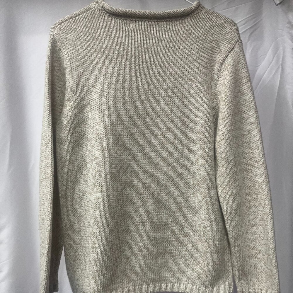 women's oatmeal color sweater - Picture 2 of 5